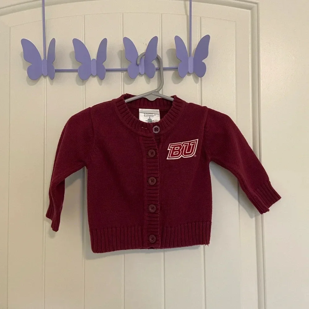 EUC | Creative Knitwear baby Boston University sweater — 3-6 months‎